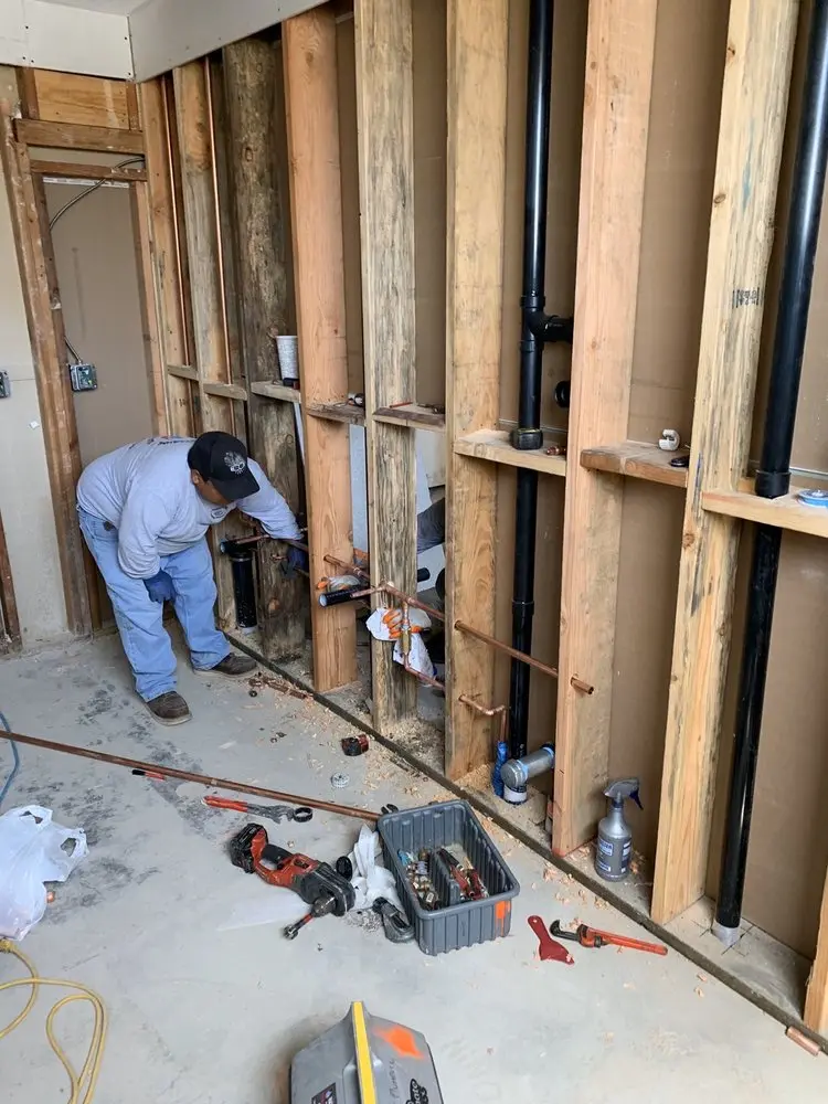 Commercial rough-in plumbing for Commercial Plumbing in Navarre